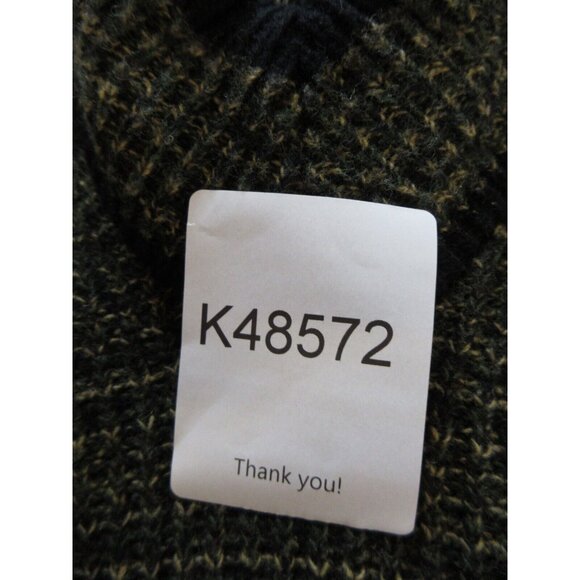 VINTAGE Sweater Large Lambs Wool Orlon Domino Pullover 70s Preppy * - Picture 13 of 13